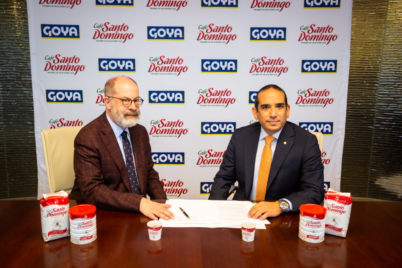 Industrias Banilejas firma acuerdo con Goya Foods para la distribución de Café Santo Domingo en Estados Unidos - Noticias de hoy en República Dominicana | De Último Minuto