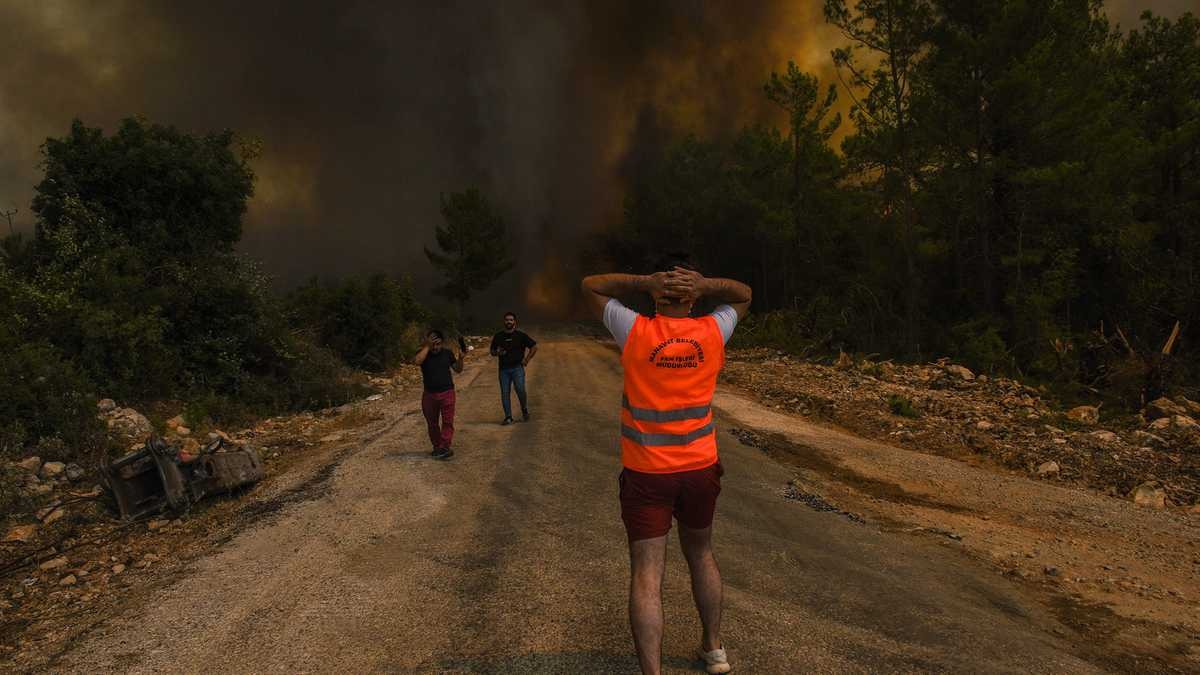 El calor amenaza con avivar los ya devastadores fuegos en el Mediterráneo - Noticias de hoy en República Dominicana | De Último Minuto