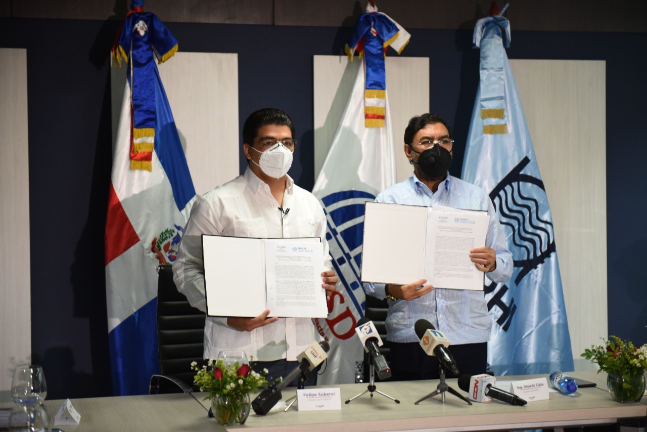 CAASD e INDRHI firman convenio para fortalecer suministro y abastecimiento de agua potable - Noticias de hoy en República Dominicana | De Último Minuto