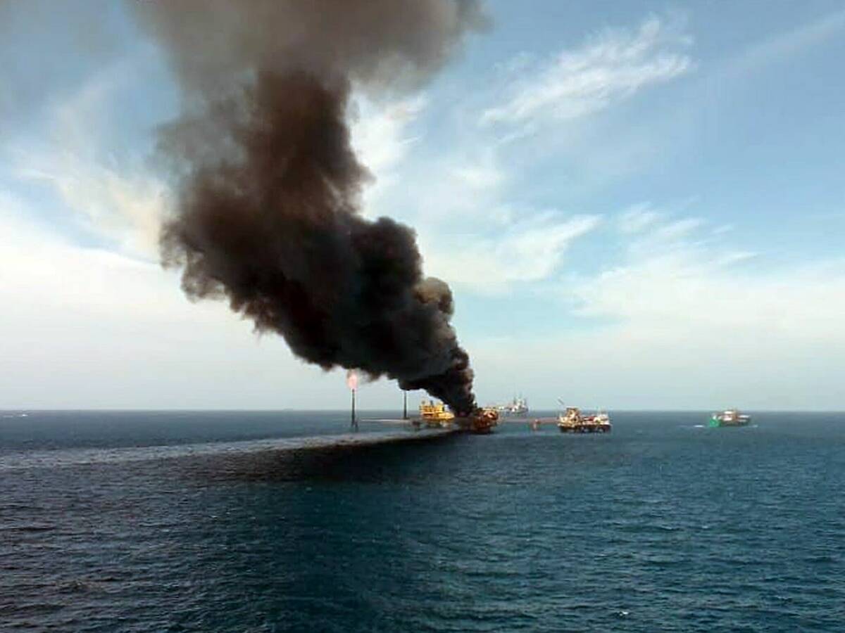 Un muerto y varios desaparecidos en un incendio en una plataforma de Pemex - Noticias de hoy en República Dominicana | De Último Minuto