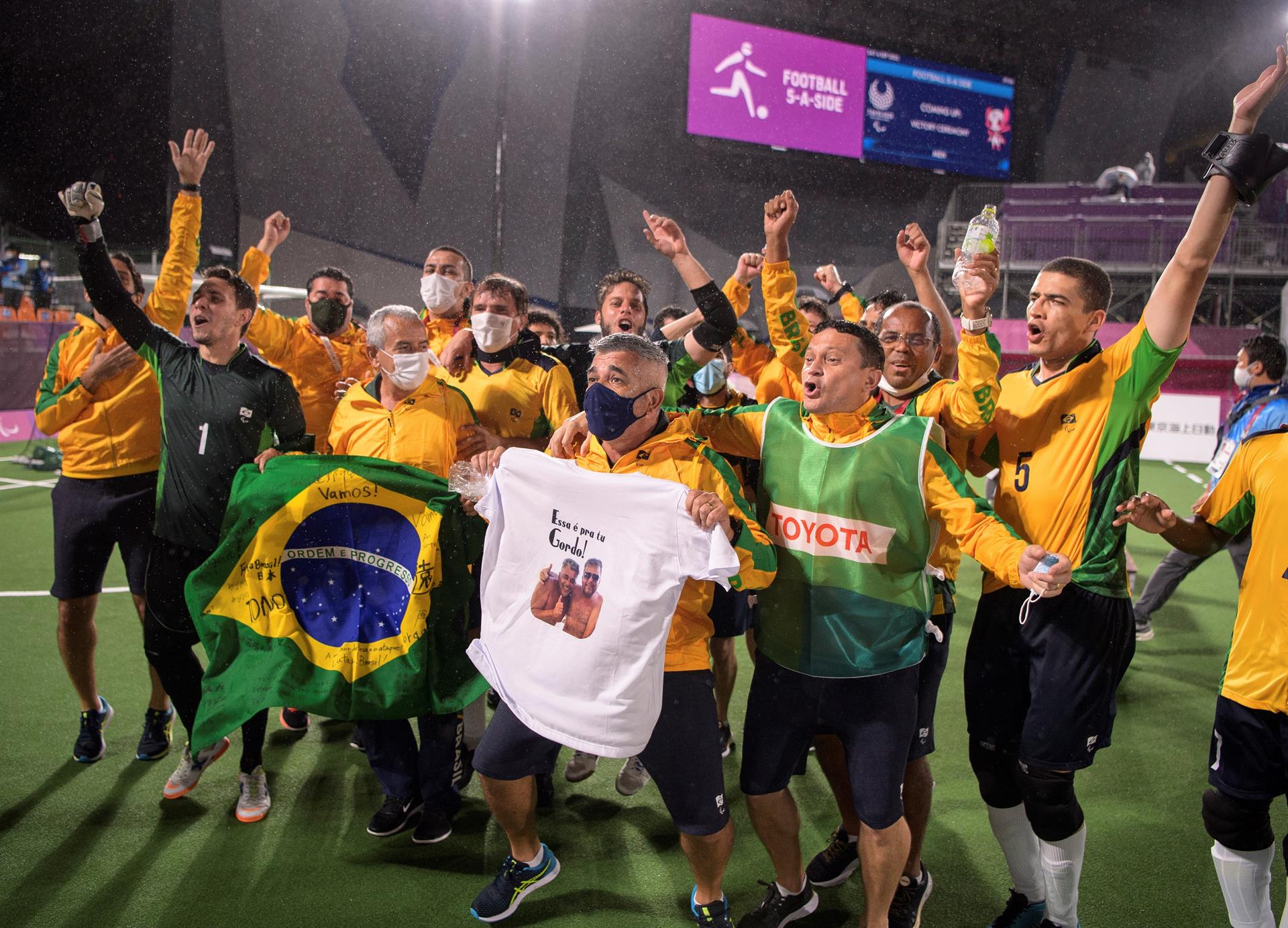 Brasil revalida por quinta vez su dominio en el fútbol 5 para ciegos - Noticias de hoy en República Dominicana | De Último Minuto