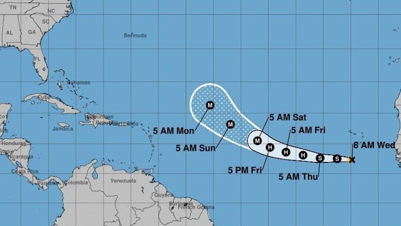 Huracán Larry amenaza con fuertes olas a las Antillas Menores - Noticias de hoy en República Dominicana | De Último Minuto