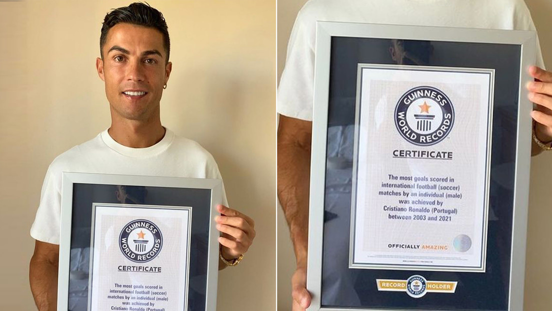 Cristiano Ronaldo logra el récord Guinness al mayor goleador en partidos internacionales - Noticias de hoy en República Dominicana | De Último Minuto