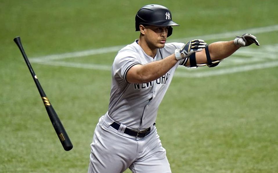 Giancarlo Stanton conecta vuelacercas 35 de la temporada; Yankees ganan