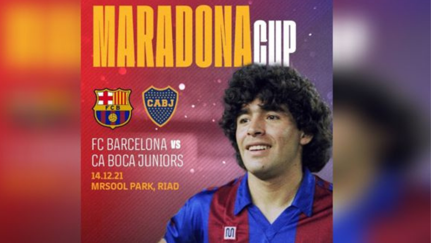 Barcelona y Boca Juniors jugarán la Copa Maradona