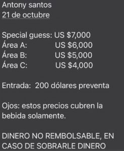 Don Santi: El que no pueda pagar boletas para un concierto, que se quede en su casa | De Último Minuto