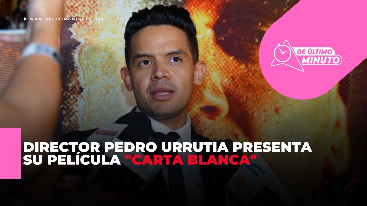 Pedro Urrutia presenta "Carta Blanca": un film que narra la historia de un policía que vive entre dos mundos - Noticias de hoy en República Dominicana | De Último Minuto