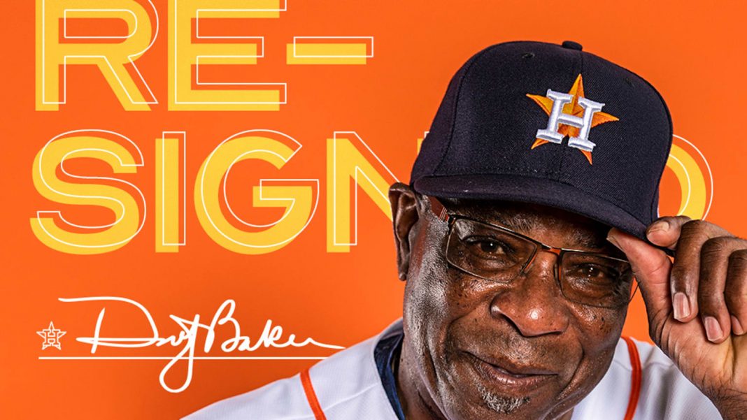 Dusty Baker seguirá al mando de los Astros de Houston