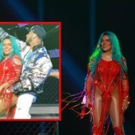 Anuel le cayó de sorpresa a Karol G y se le metió al concierto - Noticias de hoy en República Dominicana | De Último Minuto