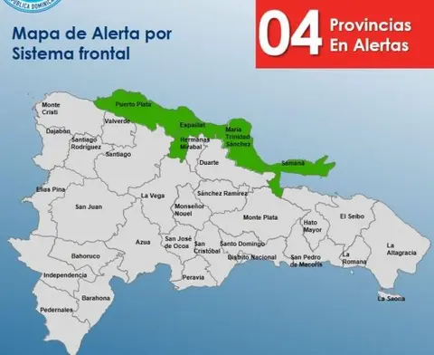 COE emite alerta verde para 4 provincias