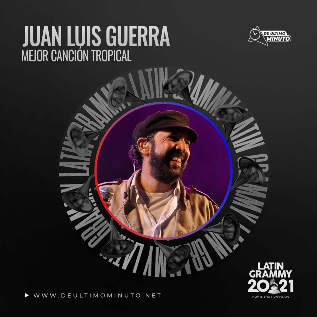 ¡Ojoooye! Juan Luis Guerra pone una vez más en alto el sabor de la música dominicana en Latin Grammy