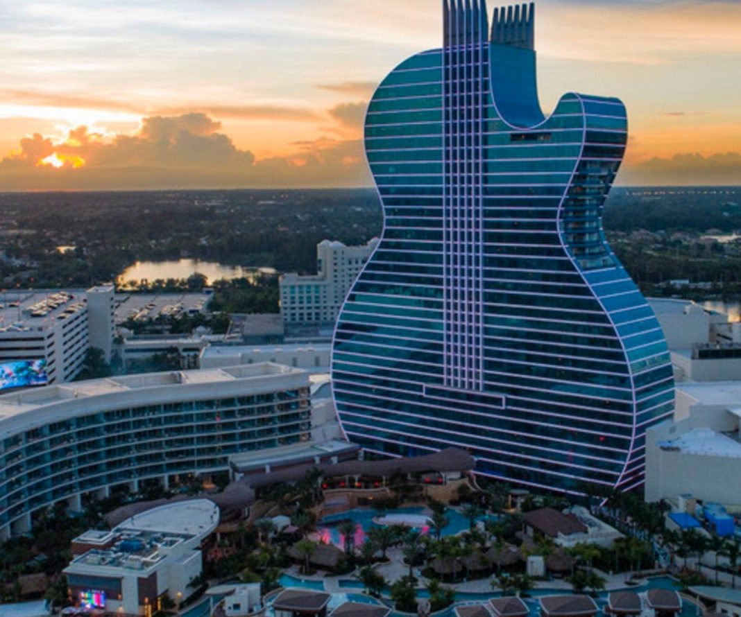Hard Rock construirá en Las Vegas su icónico hotel con forma de guitarra