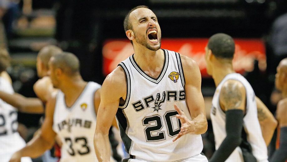 Manu Ginóbili encabeza nominados al Salón de la Fama de la NBA