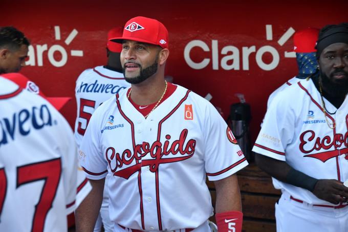 Albert Pujols jugará su último partido en el béisbol dominicano