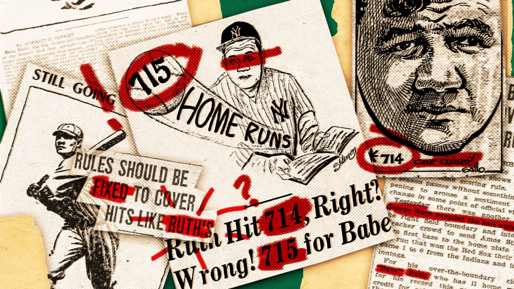 ¿Babe Ruth realmente conectó 715 jonrones?