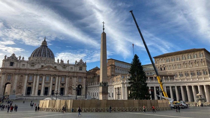 El Vaticano inaugura la navidad este 10 de diciembre
