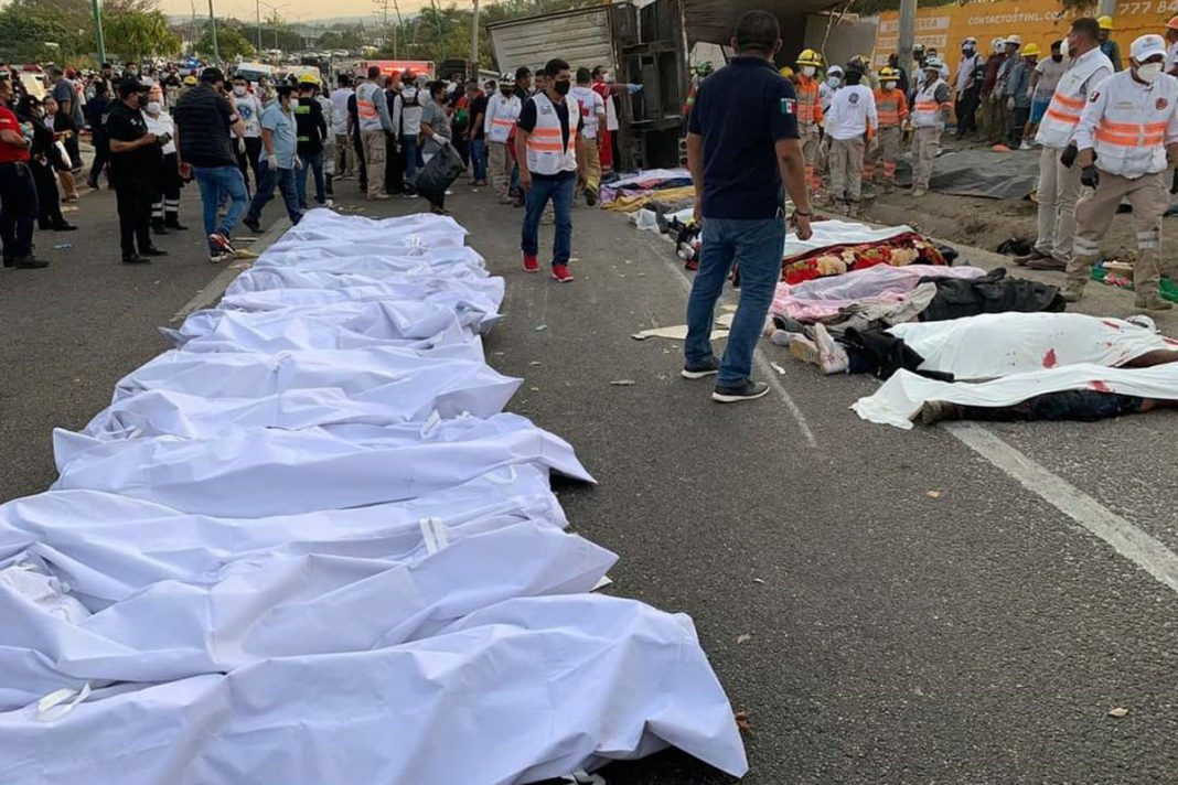 R.D. recibirá los últimos 5 cuerpos de accidente en Chiapas, México