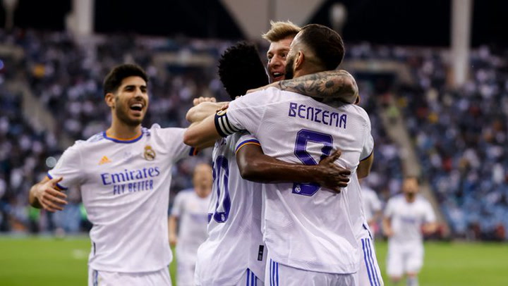 El Real Madrid clasifica a la final de la Supercopa de España