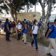 Maestros y estudiantes se integran a las aulas de manera presencial en Monte Plata - Noticias de hoy en República Dominicana | De Último Minuto