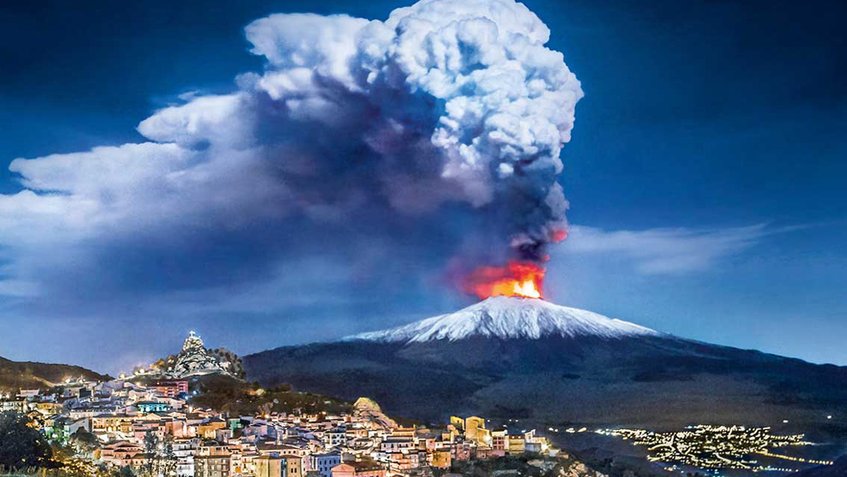 Nueva erupción del Etna provoca el cierre de aeropuerto en Italia