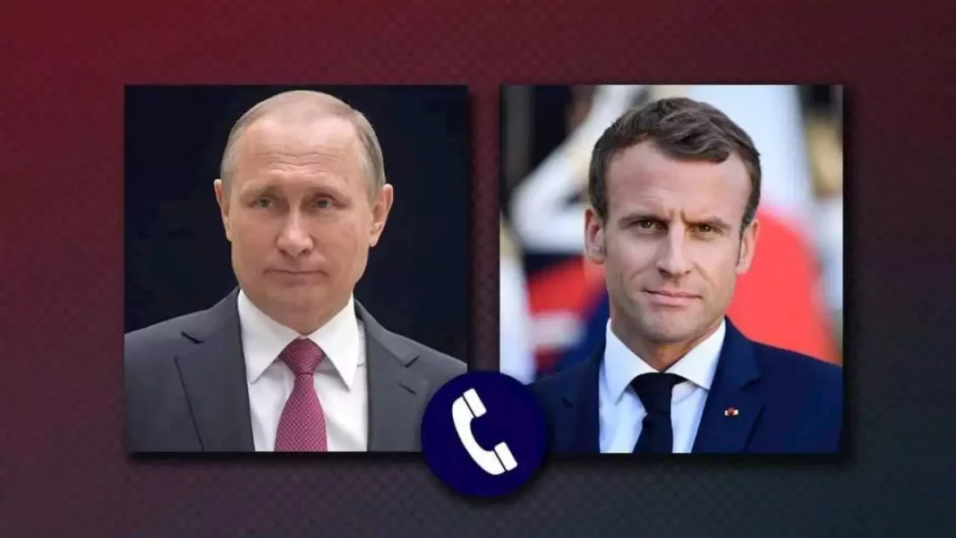 Macron exige en una llamada a Putin que cese las operaciones militares