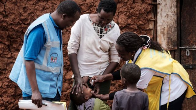 Más de 23 millones de niños serán vacunados contra la polio en África