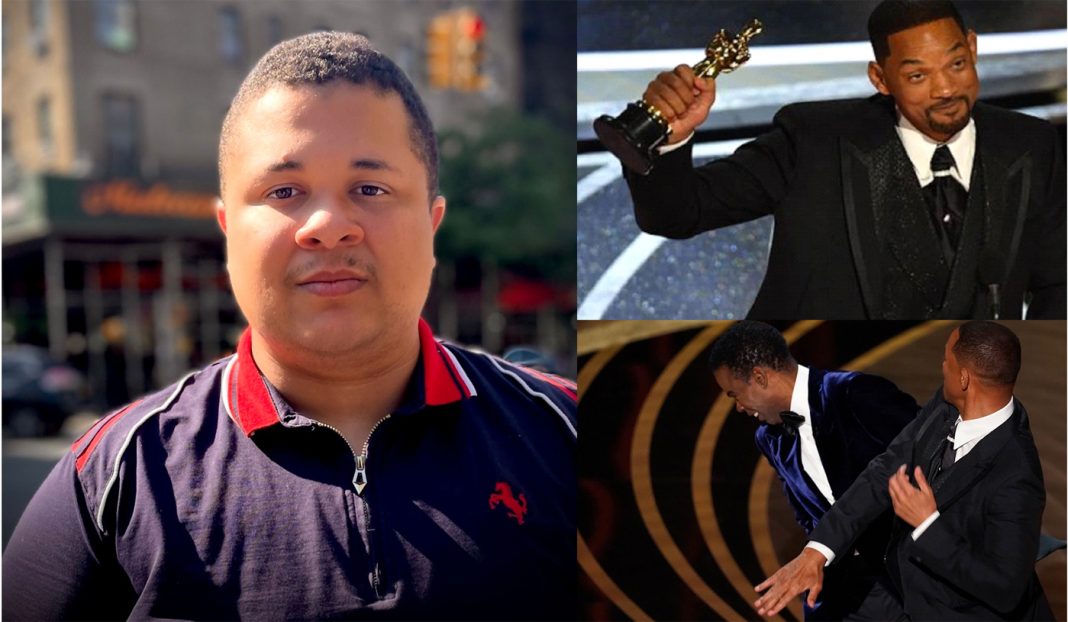 Cineasta dominicano Eduardo Luna apoya despojo del Oscar a Will Smith por bofetada a Chris Rock y critica  ambos actores