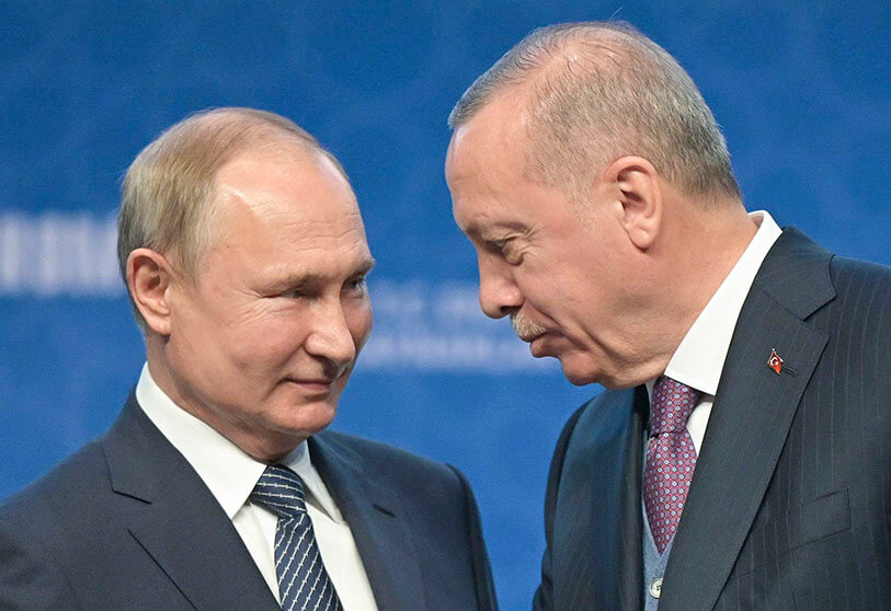 Presidente de Turquía al de Rusia: 