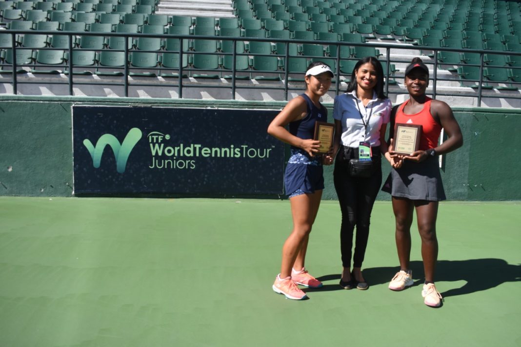 Fontenel y Mushika, campeonas de dobles en la Copa Los Tres Ojos