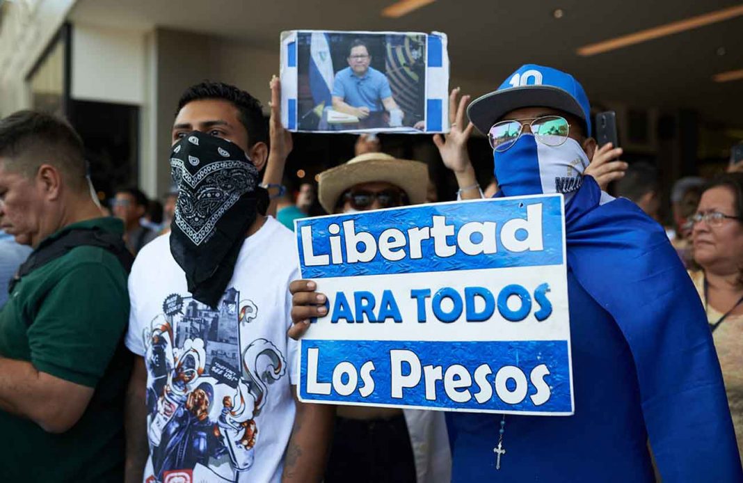 Cuatro “presos políticos” condenados a 10 y 11 años de cárcel en Nicaragua