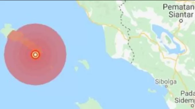 Un sismo de magnitud 6,7 sacude las aguas en el oeste de Indonesia