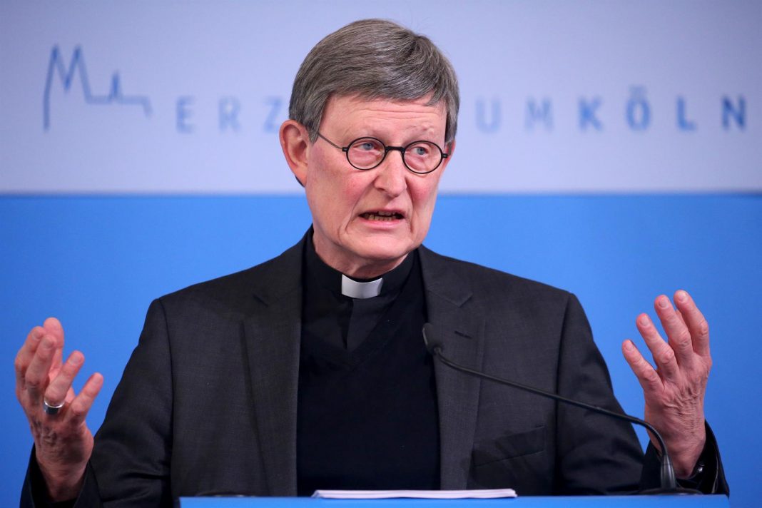 Arzobispo de Colonia ofrece dimisión al Papa tras informe sobre abusos
