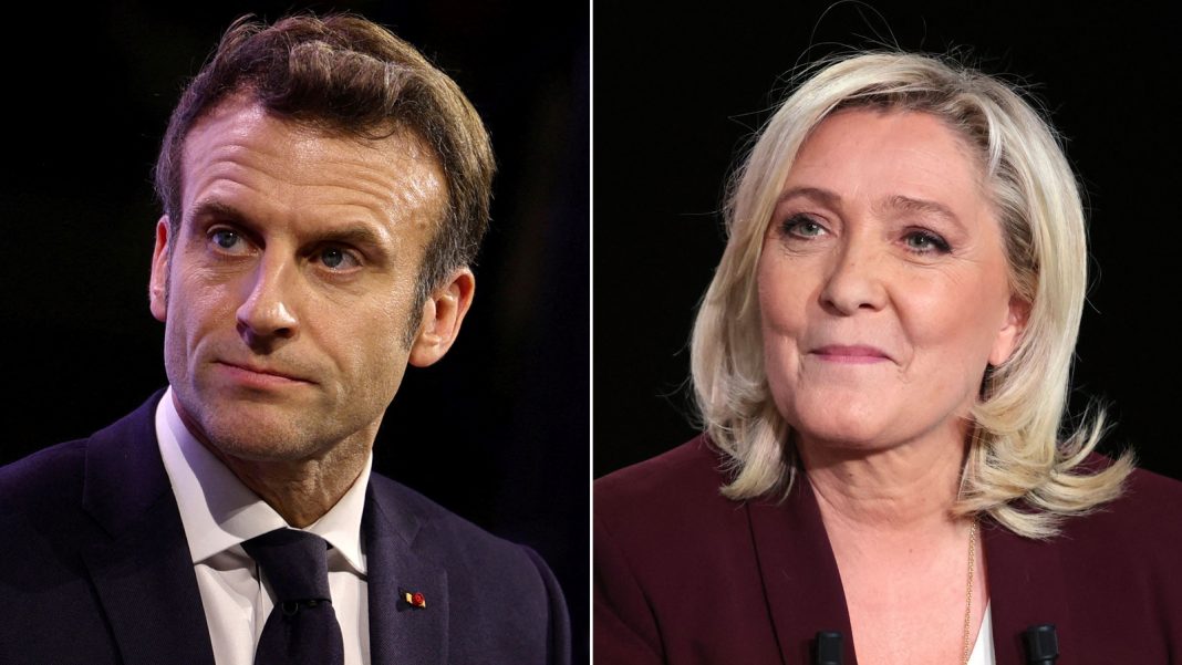 Macron saca casi 4,7 puntos a Le Pen con el 100 % del voto escrutado