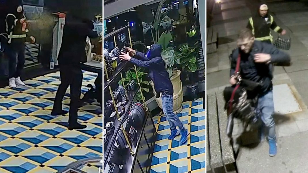 Roban US$15,500 en bolsos de lujo y otros artículos de una tienda de Gucci