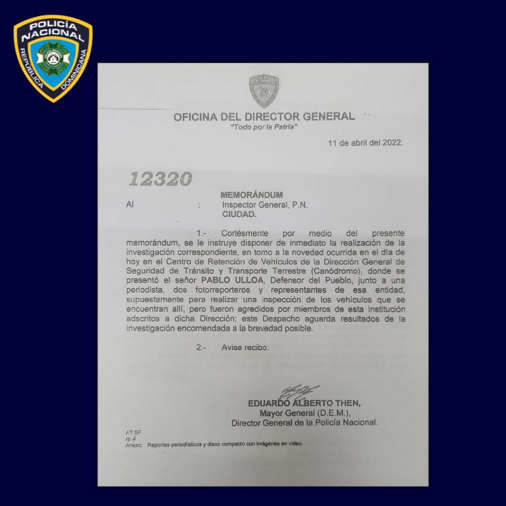 PN investiga agresión al Defensor del Pueblo y la prensa en el Canódromo | De Último Minuto