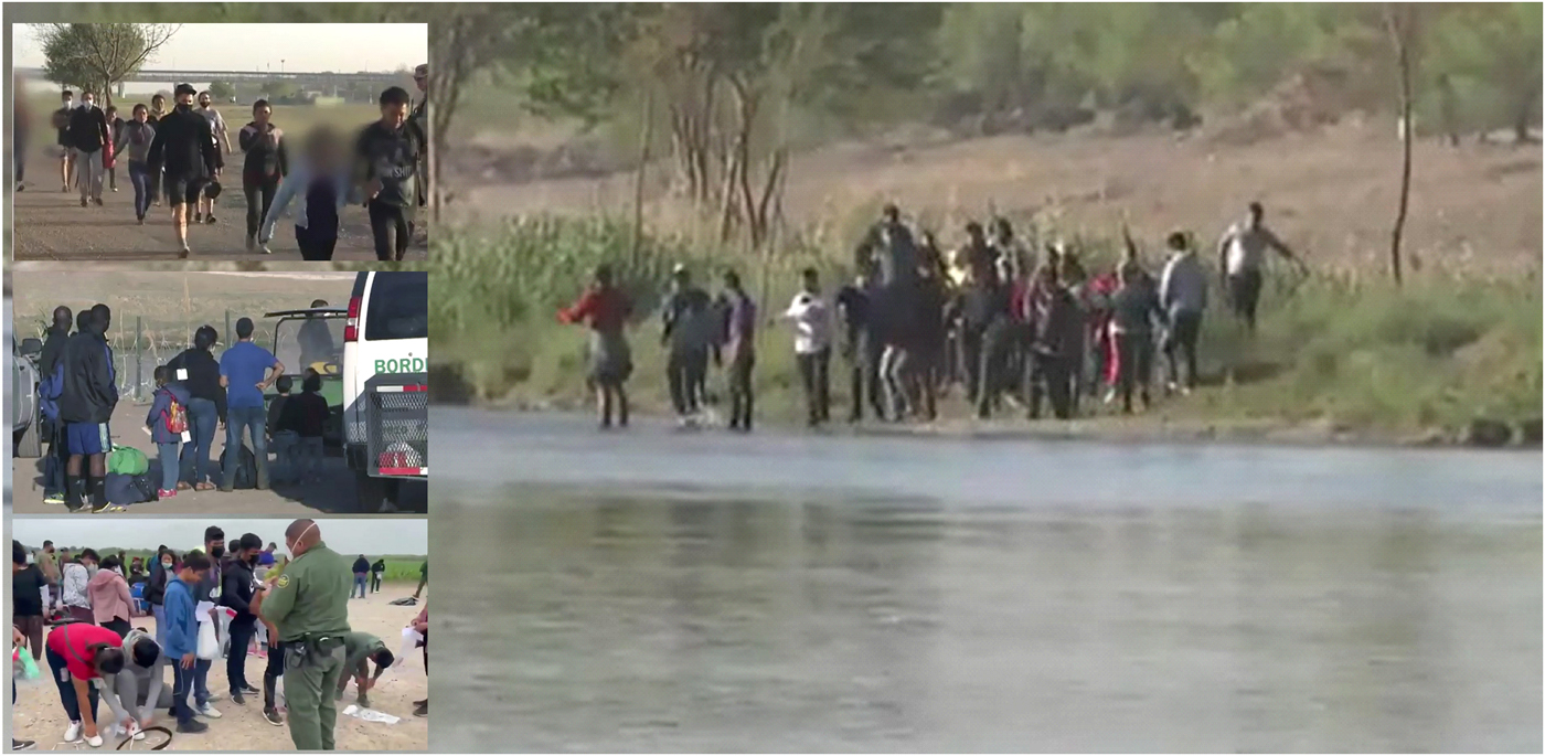Dominicanos y otros migrantes cruzan el río Bravo para buscar asilo en EE.UU   - Noticias de hoy en República Dominicana | De Último Minuto