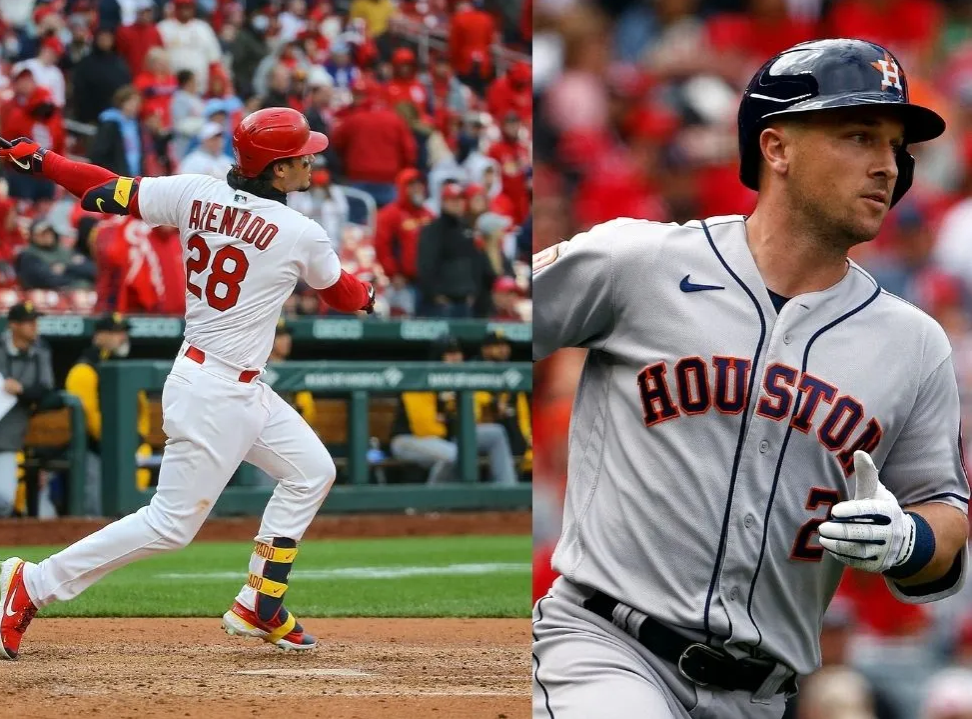 Nolan Arenado y Astros Alex Bregman, Jugadores de la Semana MLB