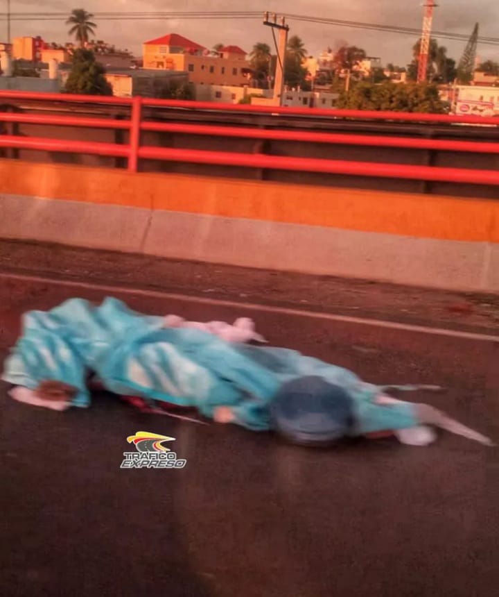 Reportan muerto en elevado de la autopista Duarte