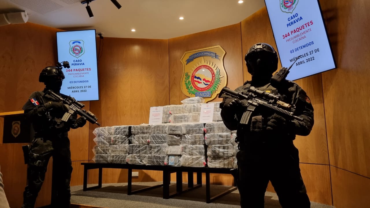 Nuevo decomiso eleva a 6.4 toneladas el total de cocaína confiscada en abril - Noticias de hoy en República Dominicana | De Último Minuto