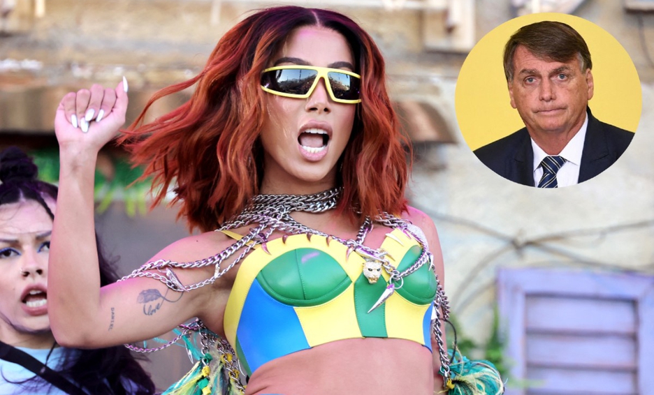 Anitta bloquea a Bolsonaro en Twitter: 