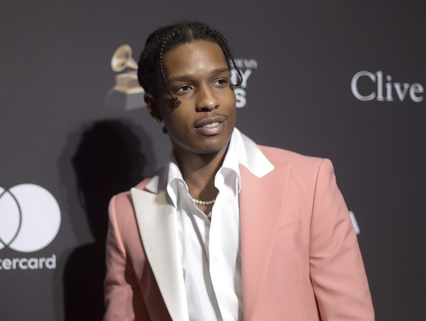 Arrestan al rapero A$AP Rocky en relación con un tiroteo ocurrido en noviembre del año pasado