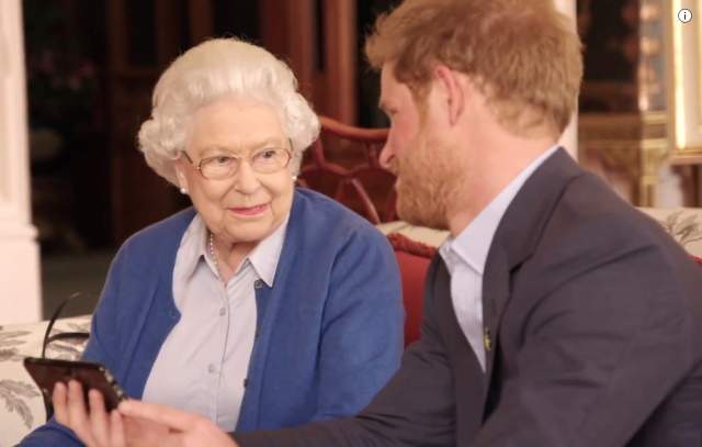 Príncipe Enrique dice que su abuela está en buena forma y verla fue genial