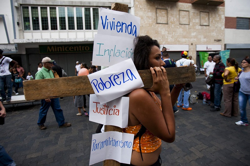 Activistas venezolanos hacen 