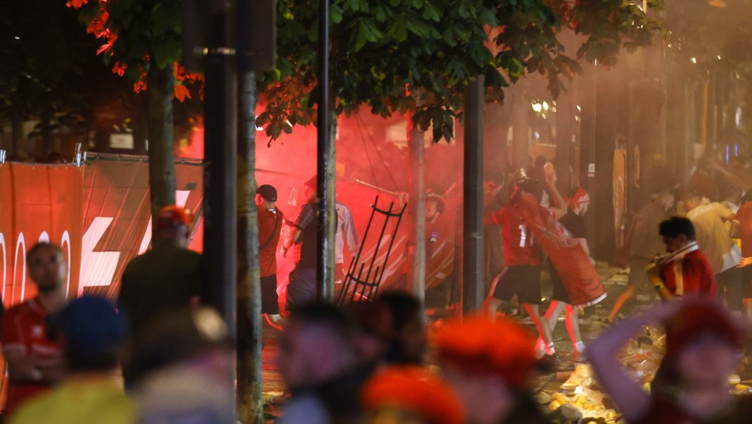 La Policía francesa detiene 46 personas tras incidentes que marcaron la final de la Champions