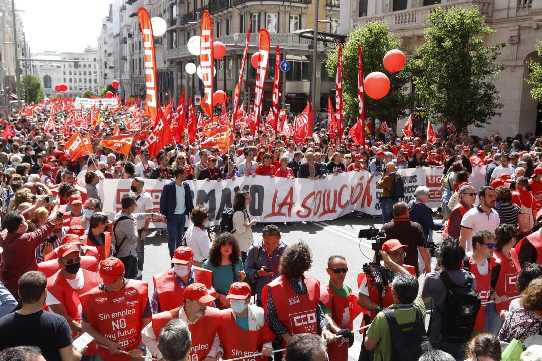 Trabajadores españoles