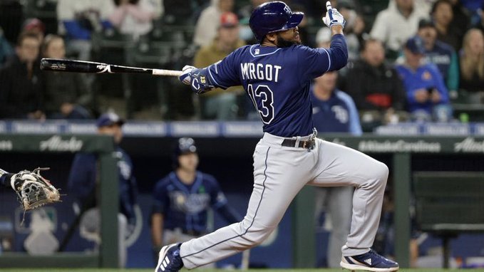 Dominicano Manuel Margot, Jugador de la Semana MLB