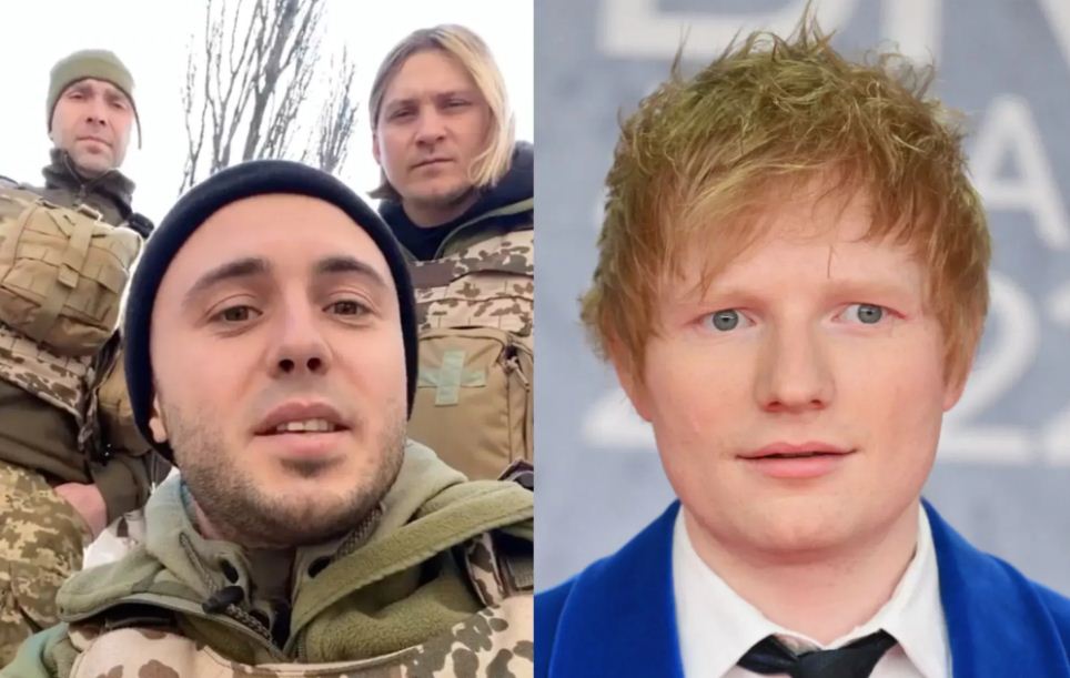 Ed Sheeran y la banda ucraniana Antytila colaboran en una versión de 