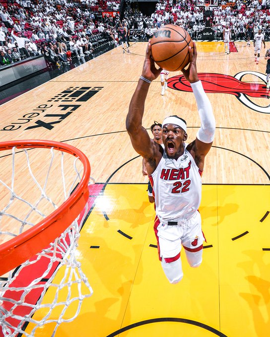 Los Miami Heat aplastan a los Philadelphia 76ers en playoff de la NBA