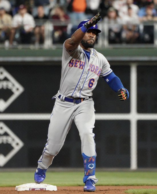 Dominicano Starling Marte encabeza ofensiva de Mets en triunfo sobre Phillies