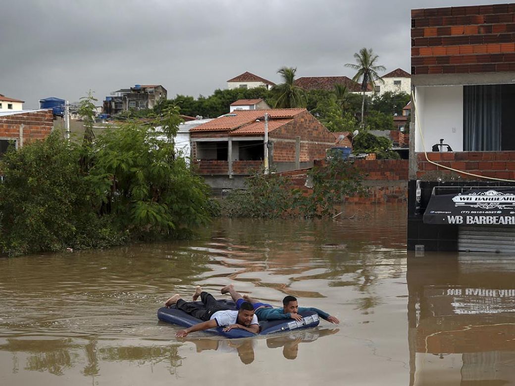 Al menos 28 muertes en el nordeste de Brasil debido a las fuertes lluvias